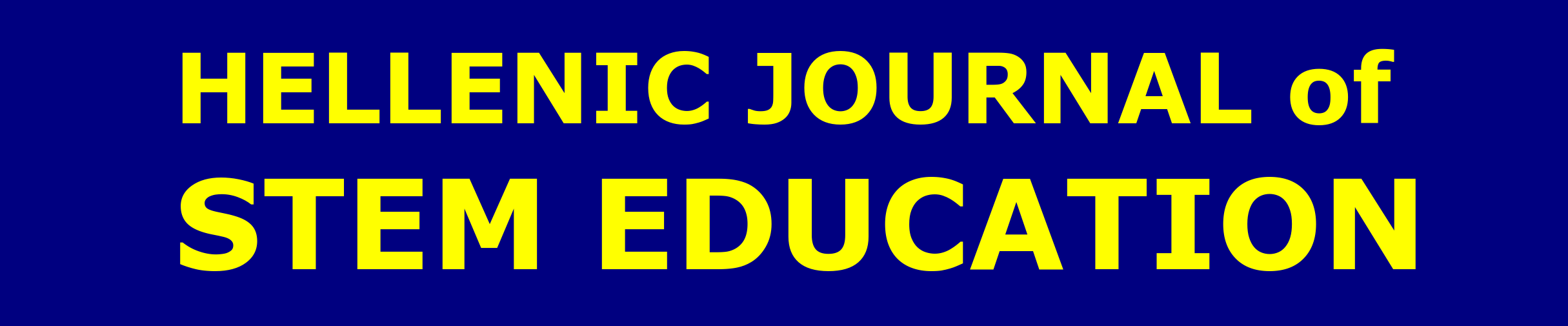 Hellenic Journal of STEM Education